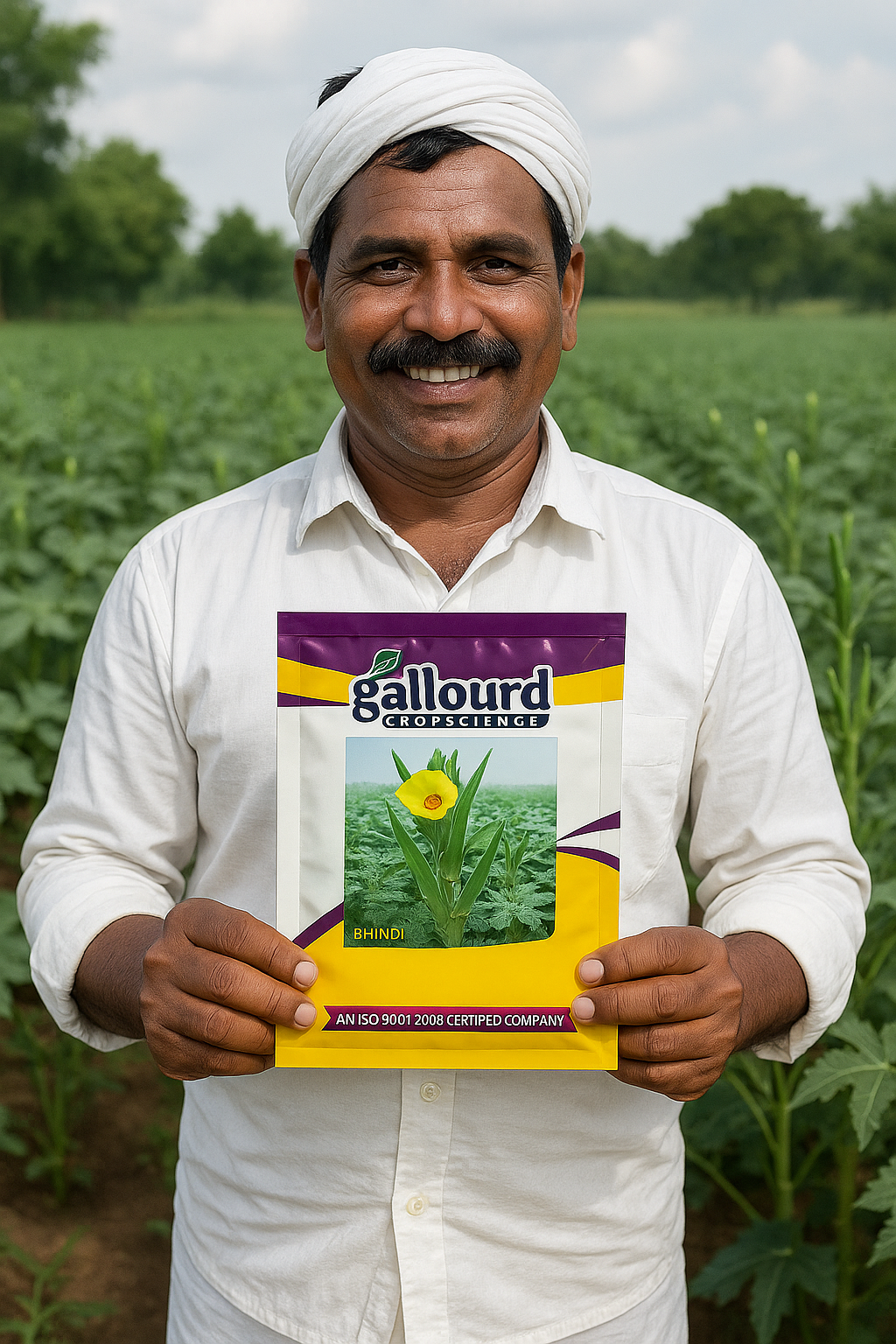 Hybrid Okra (Gollourd) Seeds – Trusted by Farmers | Mahavir Brand